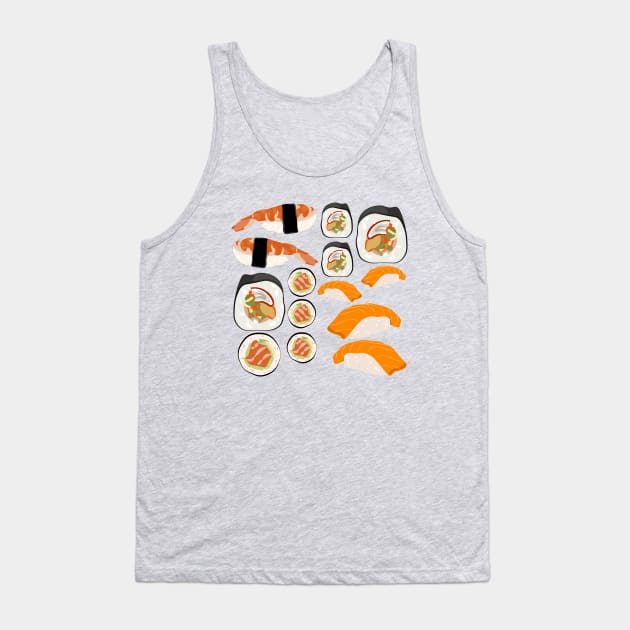 Sushi sushi Tank Top by POPCULT